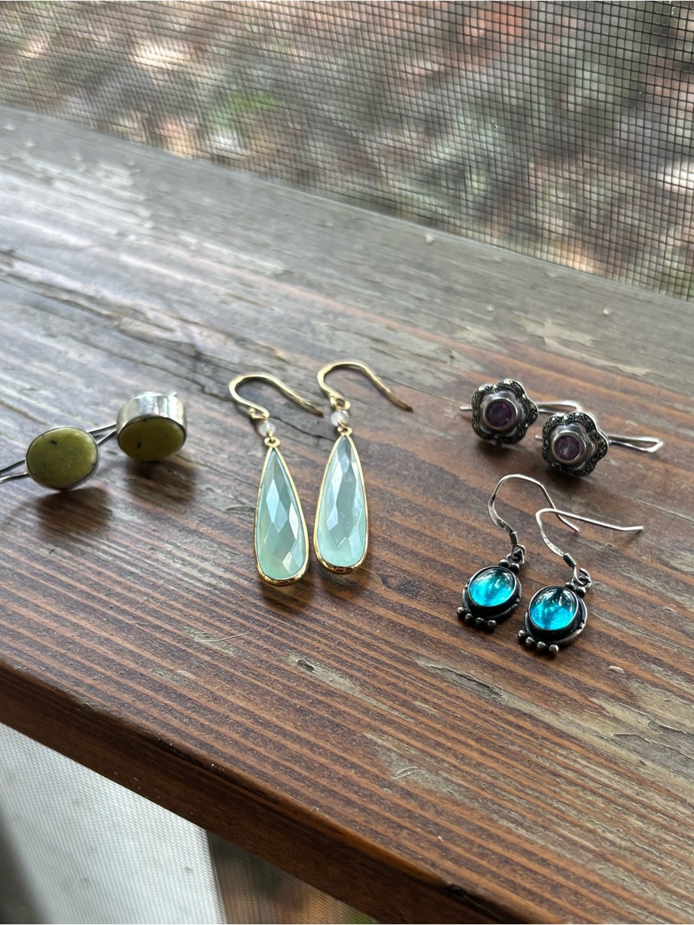 Sterling Silver Earring Lot